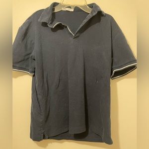 A regular navy polo from Zara in a small
